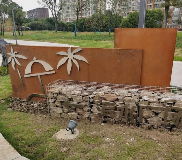 南沙锈钢板挡土墙