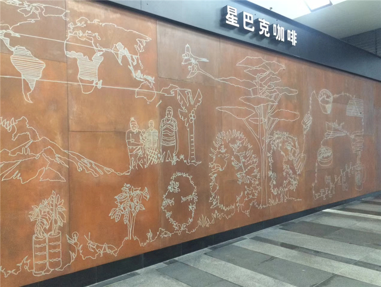 南沙耐候钢幕墙